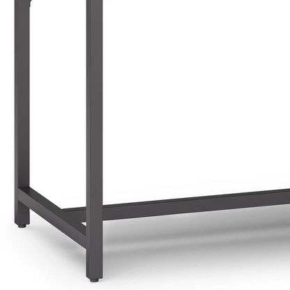 Banting Wide Desk handcrafted writing desk with charcoal metal frame by Unique Piece Furniture on Tampa Home & Garden Store