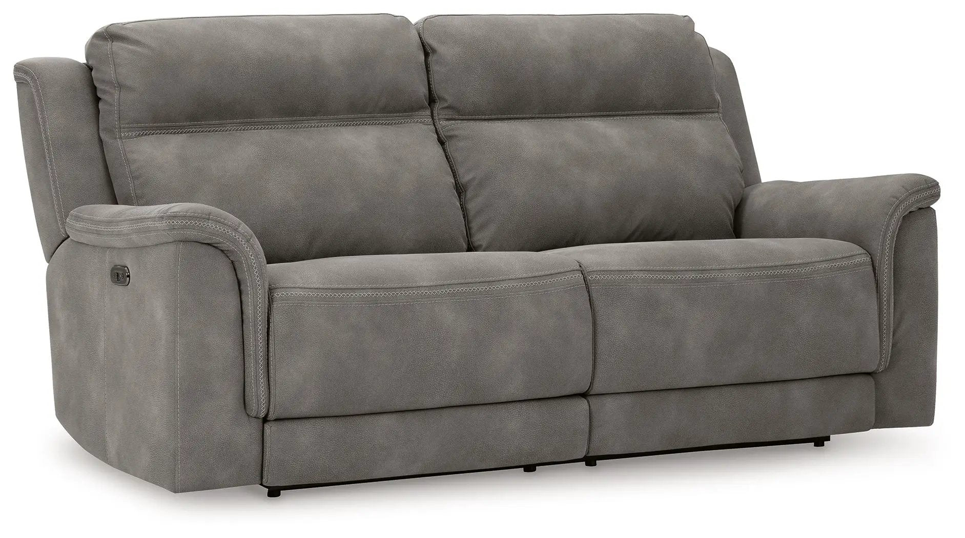 Next-Gen Durapella reclining power sofa upholstery with stitching by Unique Piece Furniture on Tampa Home & Garden Store