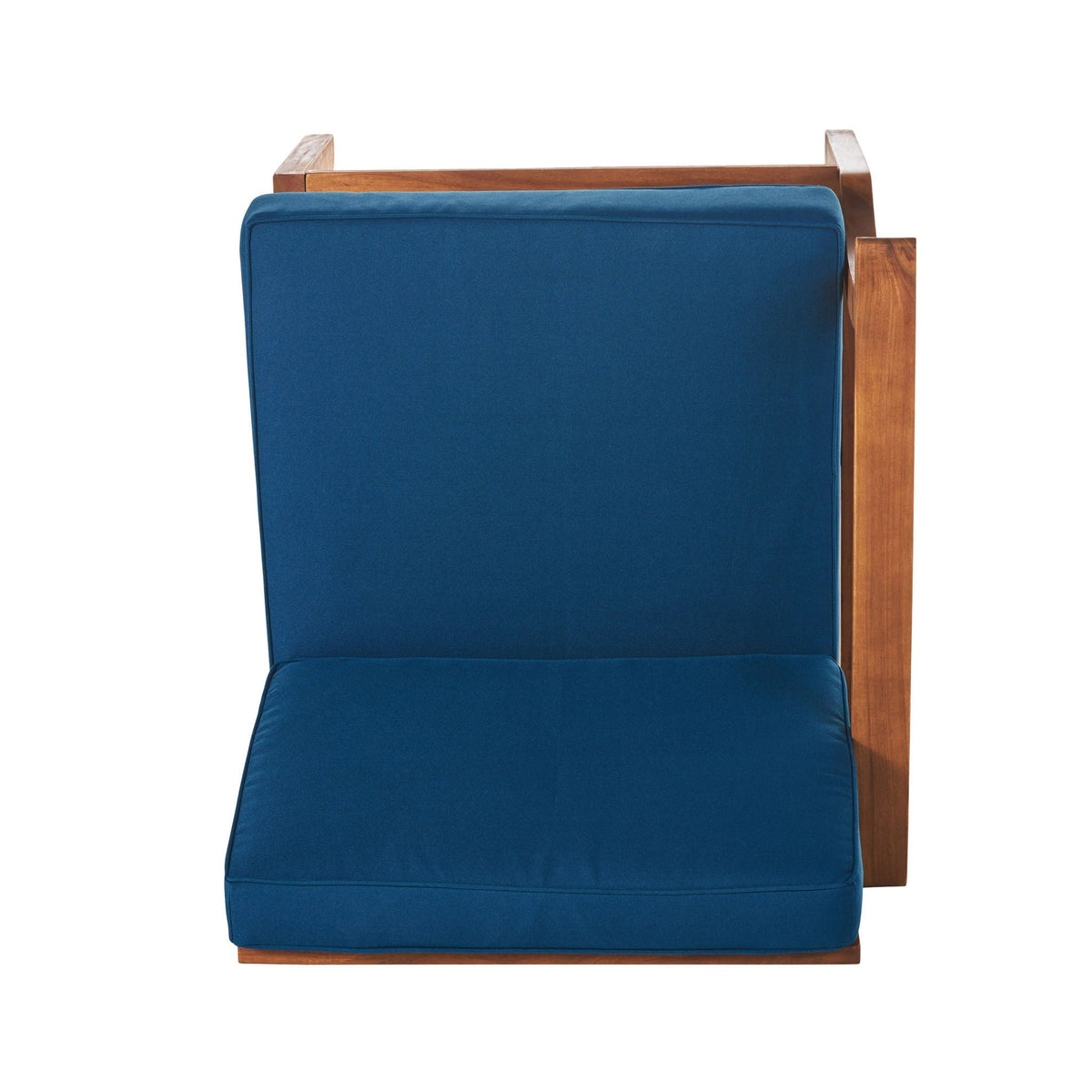 Perla 5 Pieces Outdoor Wood Patio Sofa Set