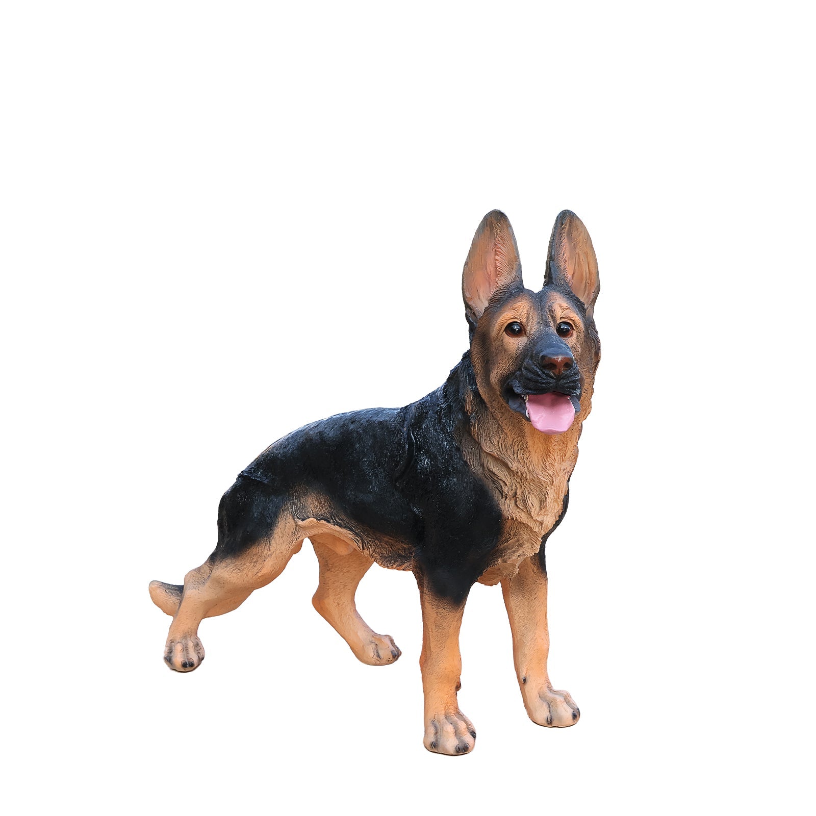 Outdoor German Shepherd Dog Statue Greeter Garden Decor by HouseOfZazla on Tampa Home & Garden Store
