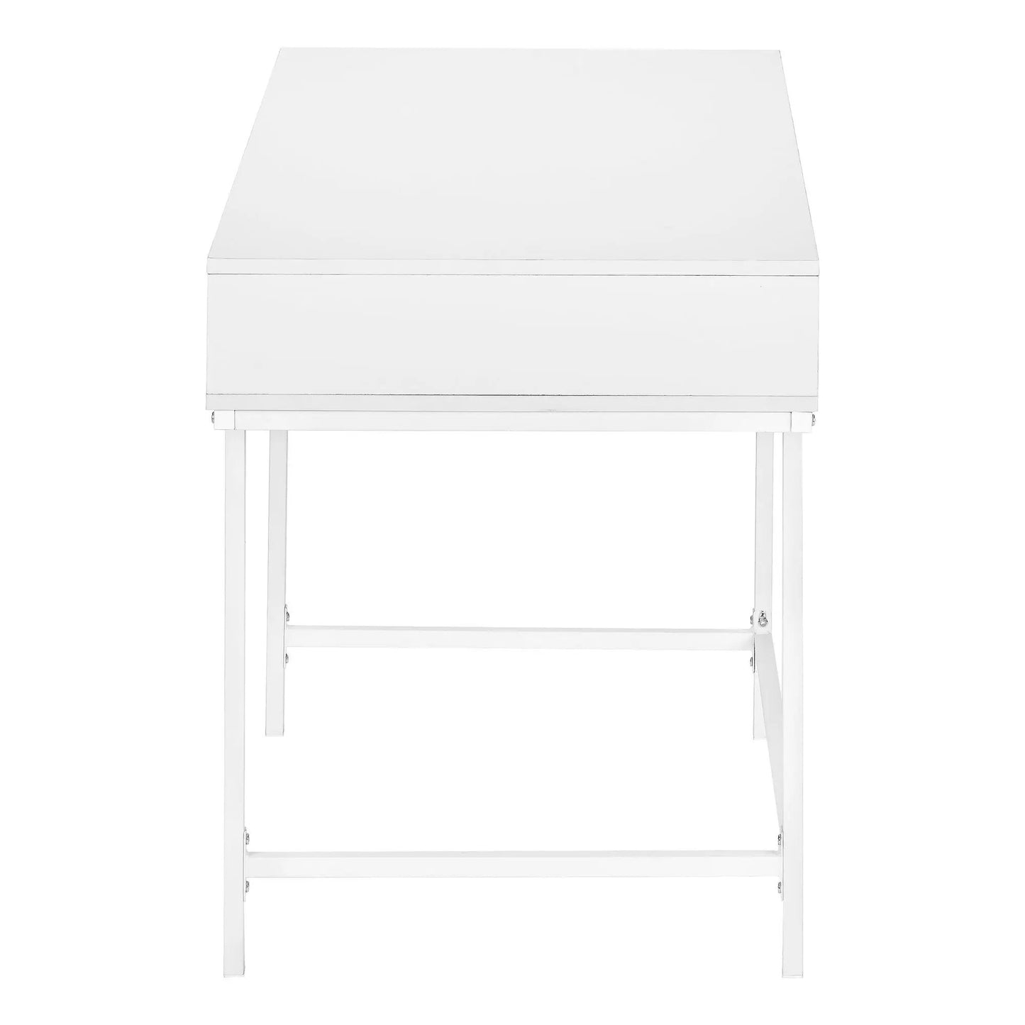 Computer Desk for Home Office with Marble Look