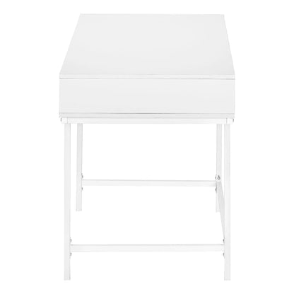 Computer Desk for Home Office with Marble Look