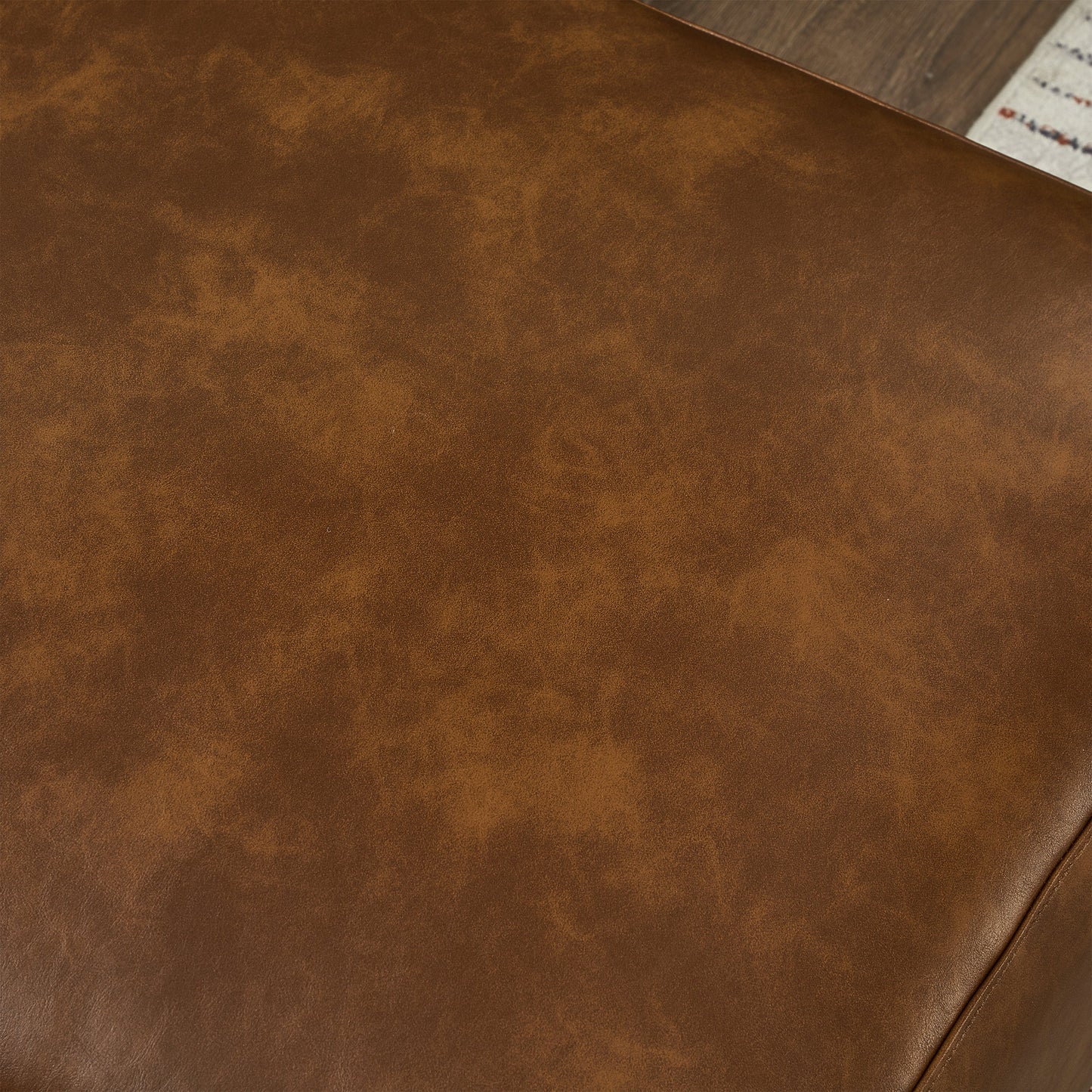112 Inch Luxury PU Leather Sofa For Living Room