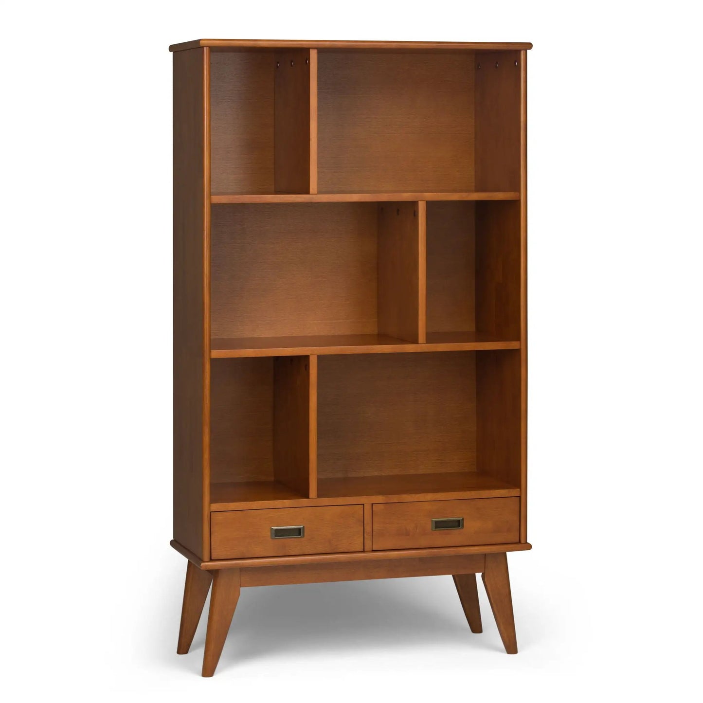 Draper Mid Century Wide Bookcase and Storage Unit