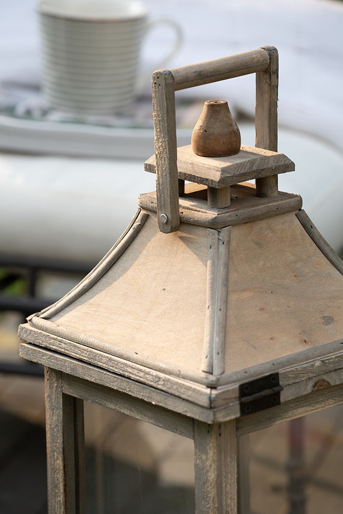 Candle Lantern Ivory hurricane lantern by HouseOfZazla decor on Tampa Home & Garden Store