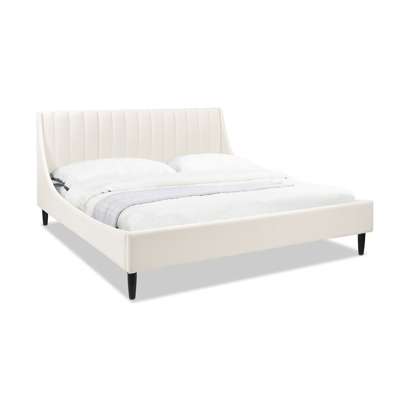 Aspen Vertical Tufted and Modern Platform Bed
