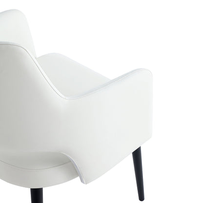 Modern Tremont Dining Armchair and Steel Frame