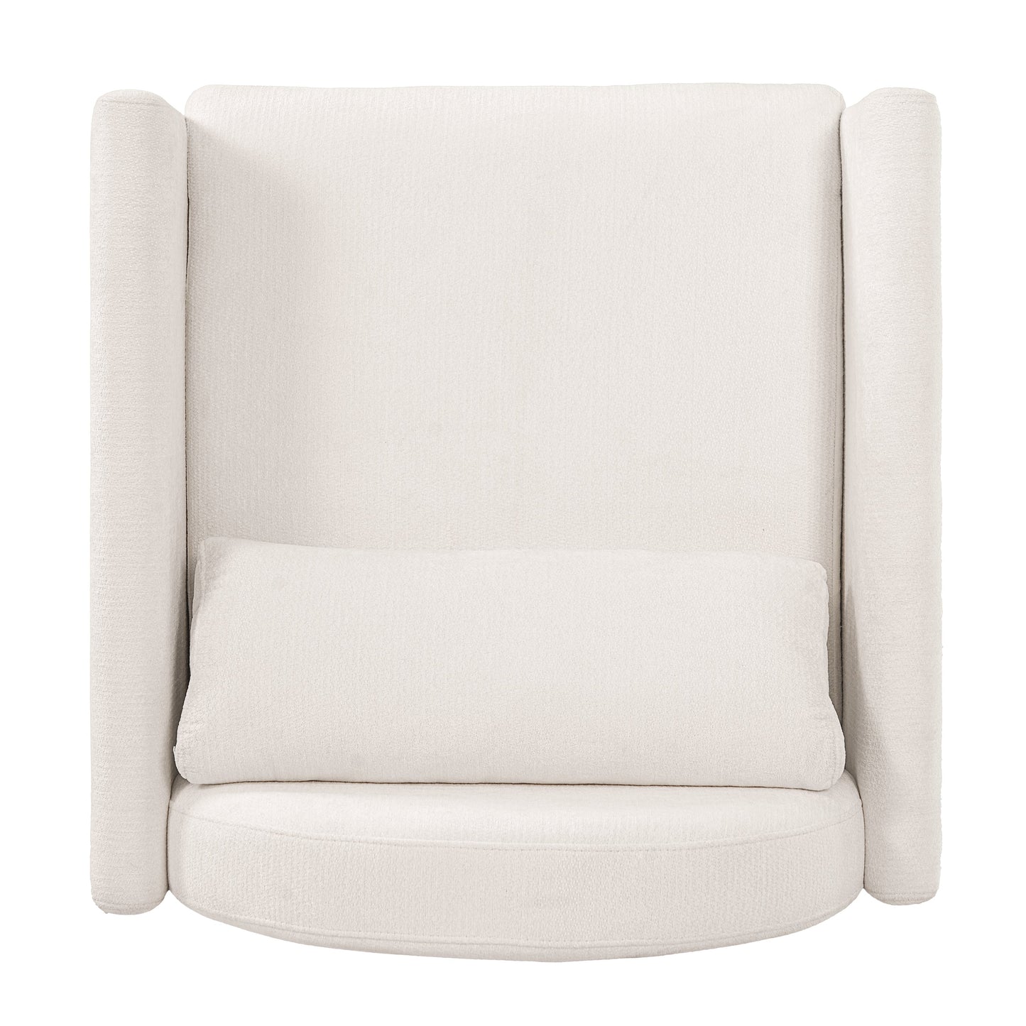 Beige Pet Friendly Accent Chair with Hidden Pet Nook by HouseOfZazla, soft textured upholstery on Tampa Home & Garden Store