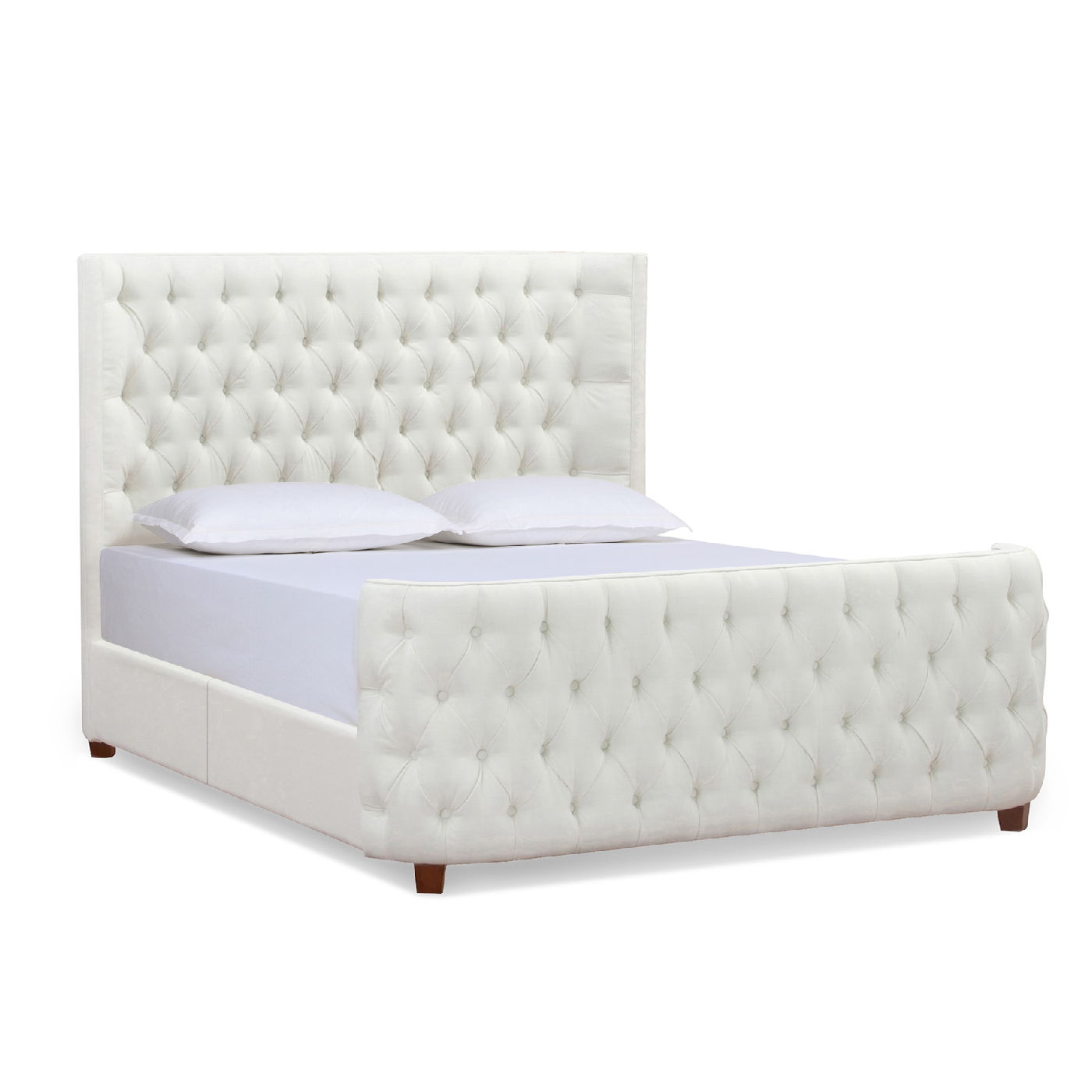 Brooklyn Tufted Panel Headboard and Footboard Set
