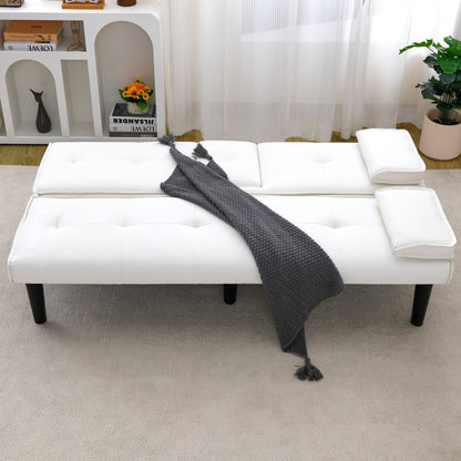 Compact Foldable Sofa Bed and Cup Holder