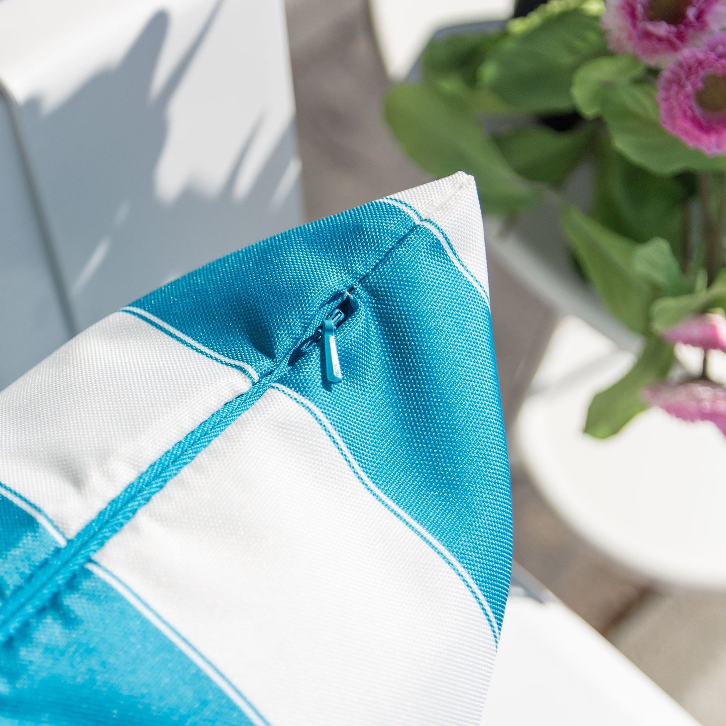 Horizon Stripe Pillow For Indoor And Outdoor Use