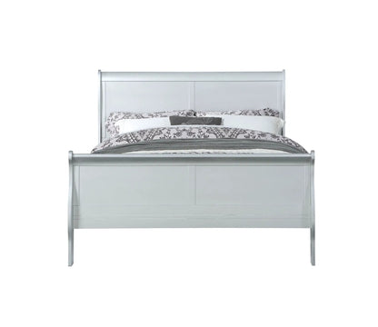 Louis Philippe Sleigh Style Bed Timeless Finish