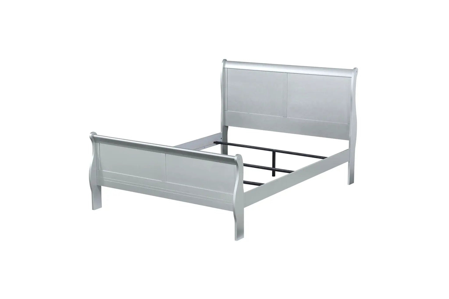 Louis Philippe Sleigh Style Bed Timeless Finish