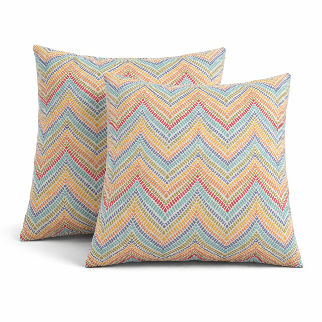 2 Pack Outdoor Throw Pillows Waterproof And Fade
