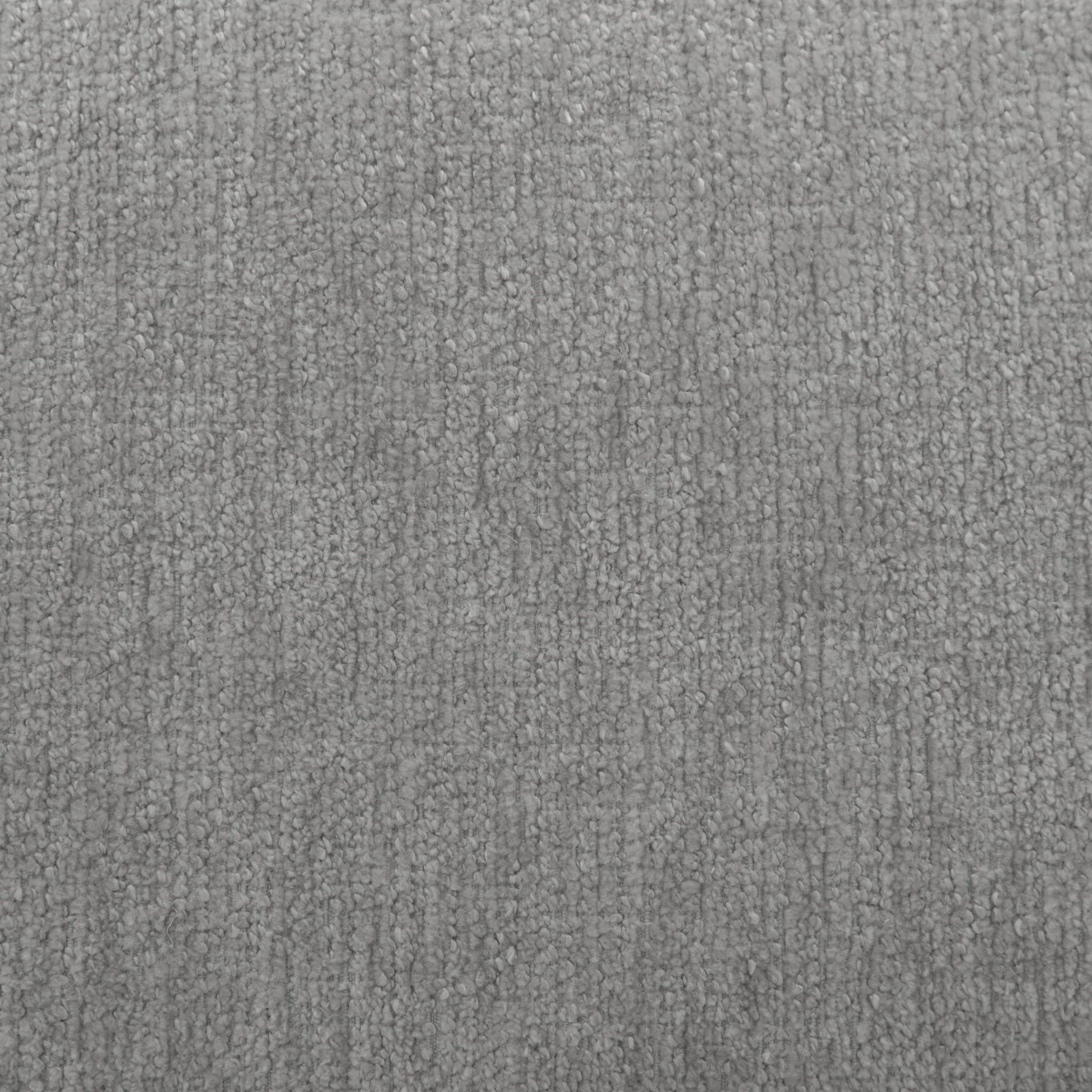 Close-up of gray plush carpet fibers with loop-pile texture on Tampa Home & Garden Store