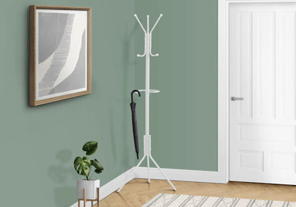 Coat Rack Hall Tree With Six Hooks For Entryway