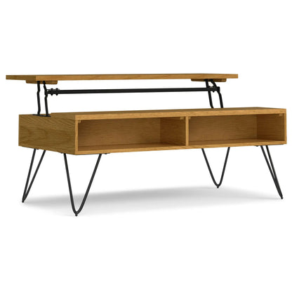 Hunter Handcrafted Lift Top Coffee Table