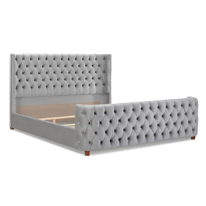 Brooklyn Tufted Bed Headboard and Footboard Set