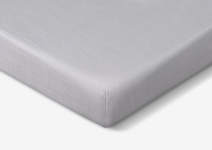 BedGear Hyper-Linen Crib Sheet Light Grey by HouseOfZazla, crib & toddler bed accessory on Tampa Home & Garden Store