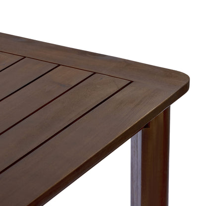Rectangular Acacia Wood Outdoor Dining Table