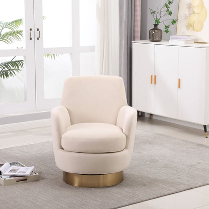 the Teddy Swivel Barrel Chair and Accent Seat