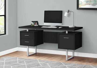 60 Inch Computer Desk For Home Office Drawers