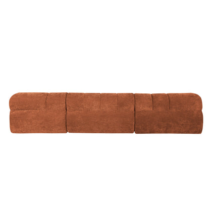 Modern L Shaped Sectional Sofa and Chaise Lounge