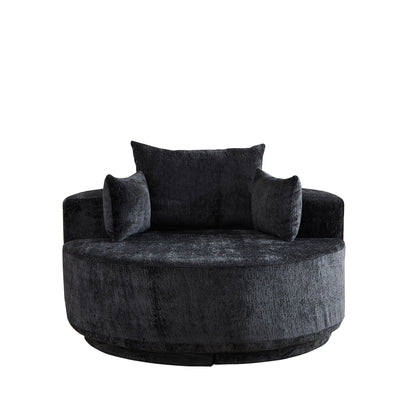 Modern Single Sofa and Swivel Sleeper Chair