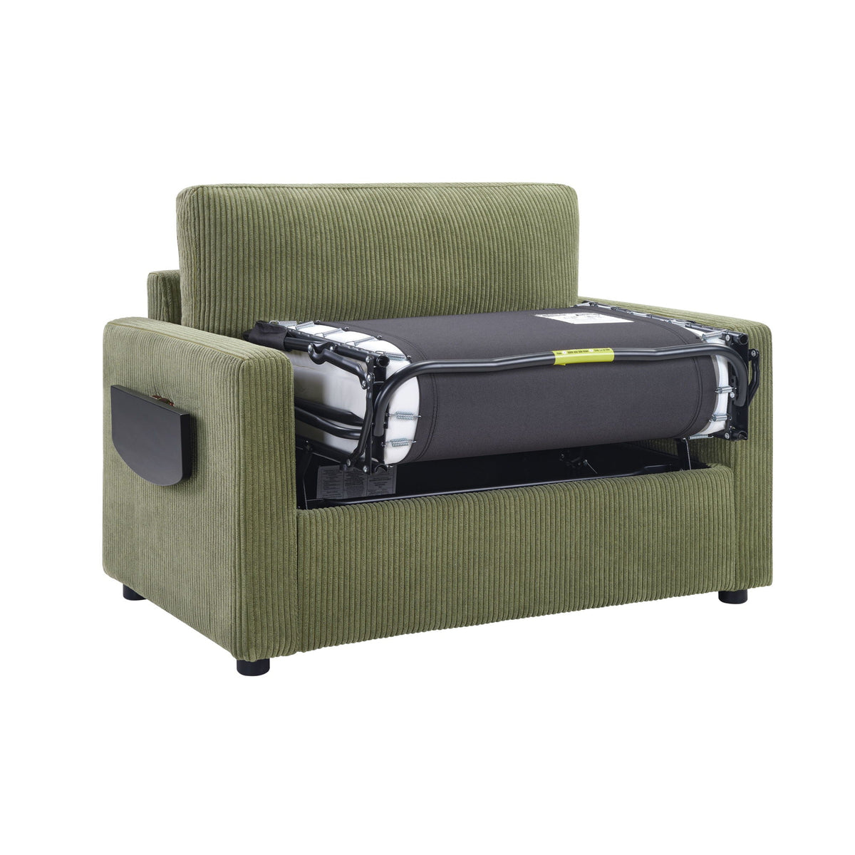 Foldable Sleeper Sofa with USB Ports and Storage