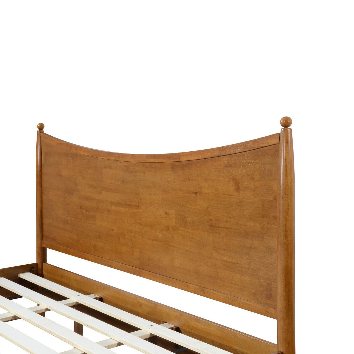 Queen Solid Wood Platform Bed and Headboard