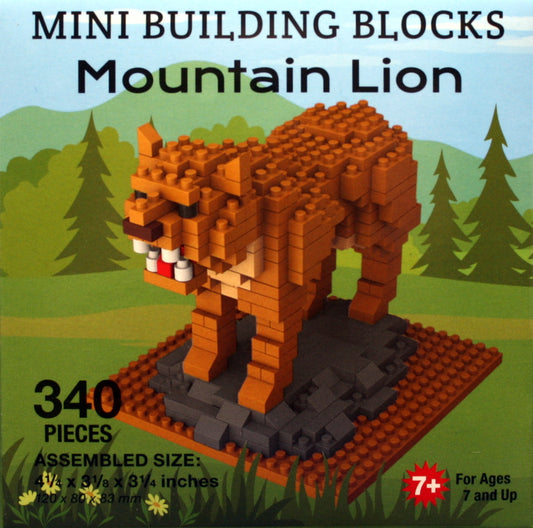 Mini blocs de construction - Lion des montagnes
