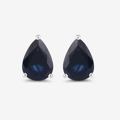 Earrings: Bids.com 1.60ct blue sapphire teardrop in 10K white gold, pair on Tampa Home & Garden Store