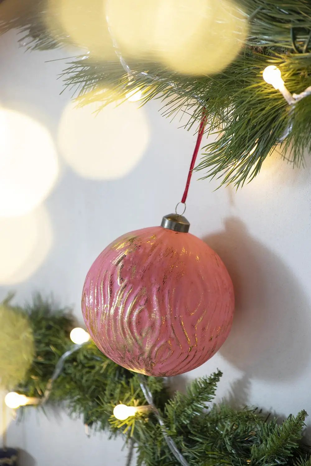 Christmas Ball Glass Ornament and Tree Decoration