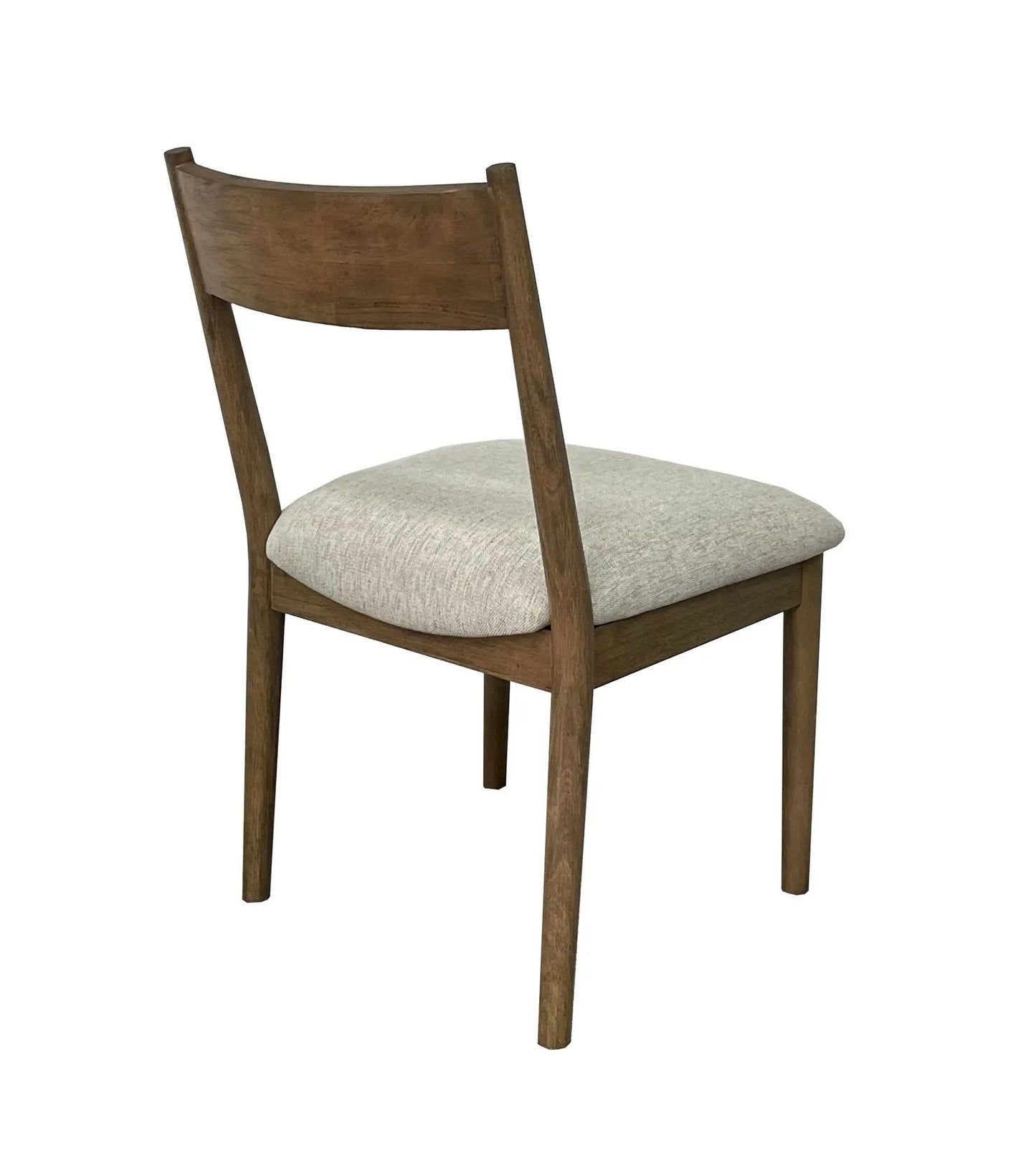 Latte Cresent Chair Set of 2 Light Brown