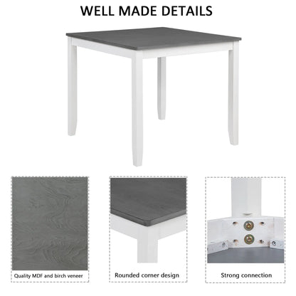 Modern Dining Table Set With Chairs for Kitchen