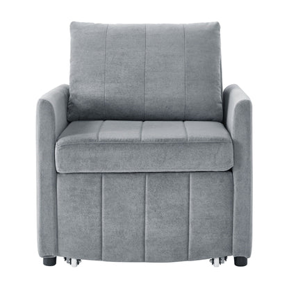 Convertible Sleeper Sofa and Storage Pockets