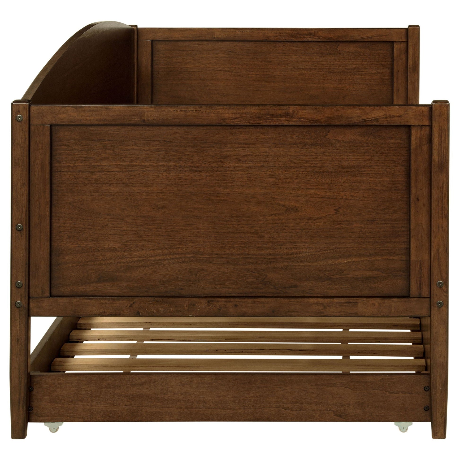 Fallbrook Twin Daybed With Trundle in walnut by HouseOfZazla on Tampa Home & Garden Store