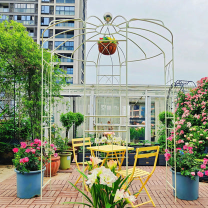 Metal Garden Arch Gazebo for Wedding Ceremony