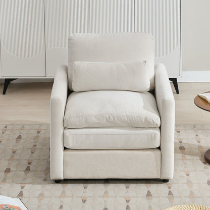 Cozy Upholstered Sofa Chair And Living Room Set
