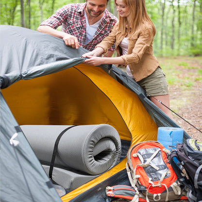 Foldable Memory Foam Camping Mattress and Cover