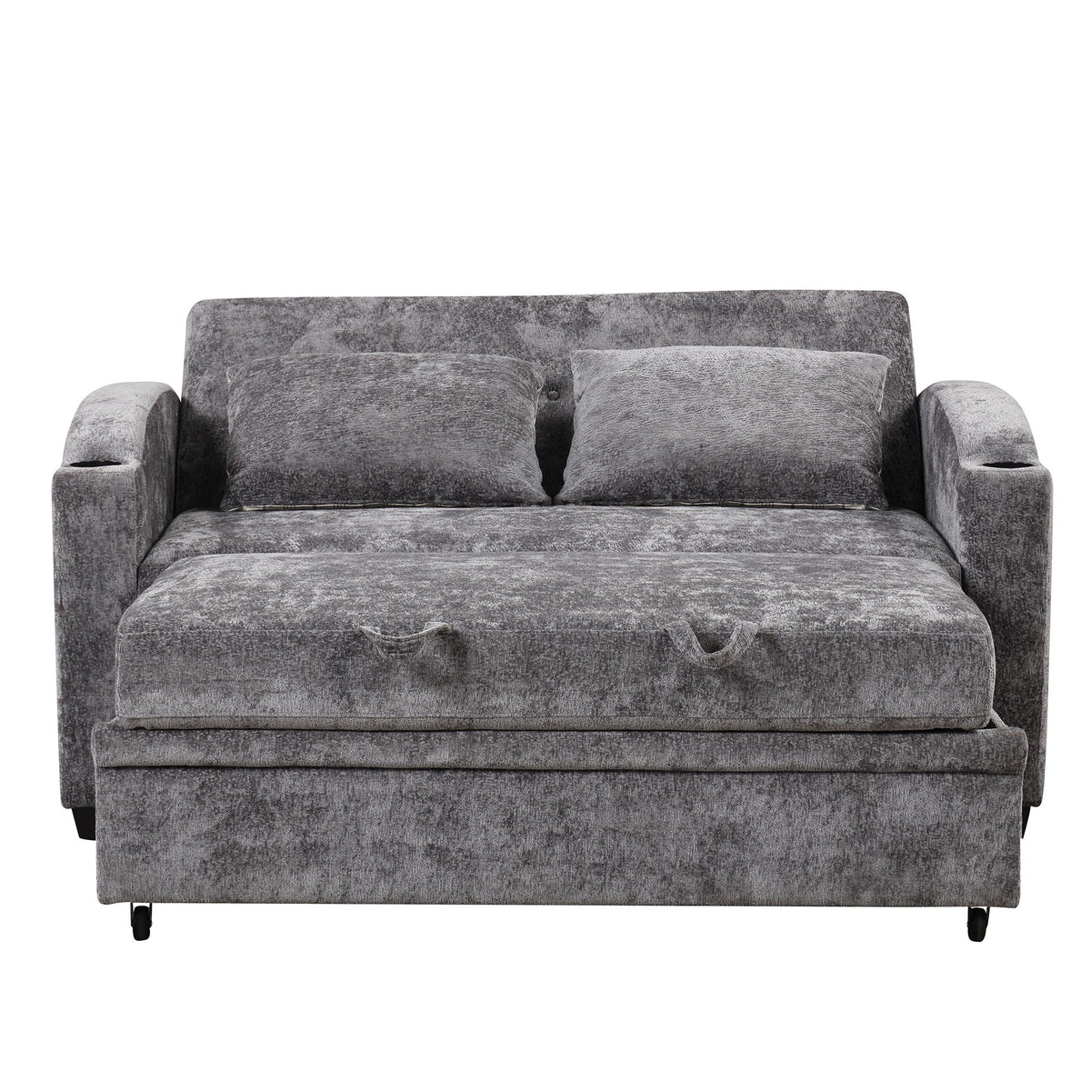 Convertible Sofa With Usb And Adjustable Backrest