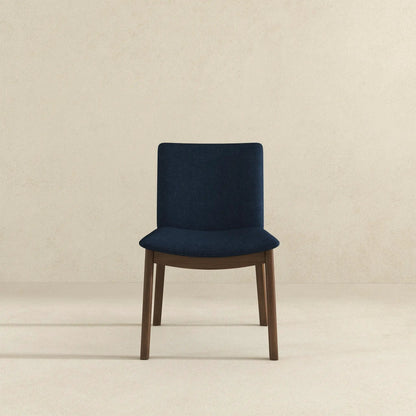 Mid Century Modern Solid Wood Dining Chair Set
