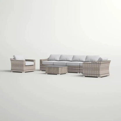 Outdoor Sofa Seating Group with Cushions