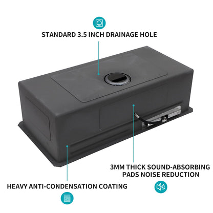 Undermount Workstation Sink and Faucet Set