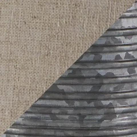 Norbert table lamp burlap shade, metallic base by Unique Piece Furniture on Tampa Home & Garden Store