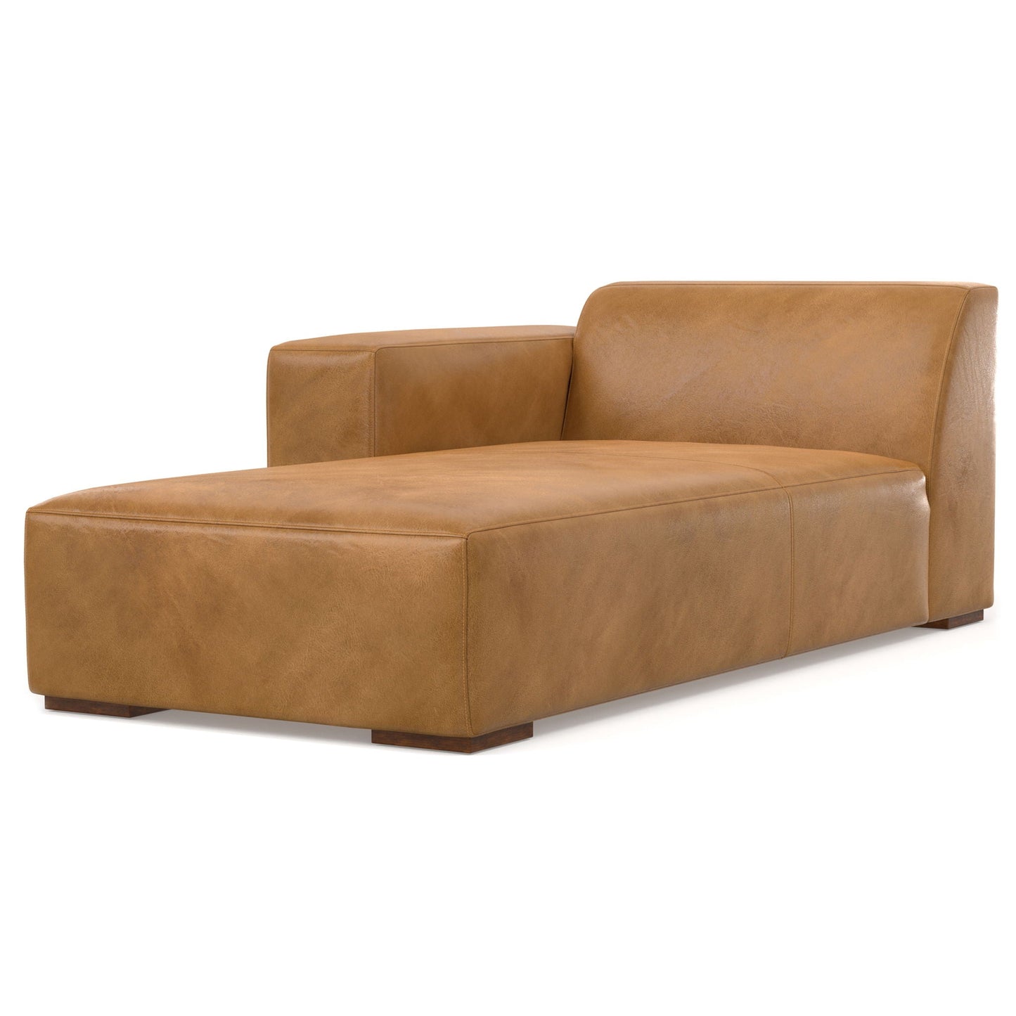 Rex Modern Asymmetrical Chaise Sofa Module