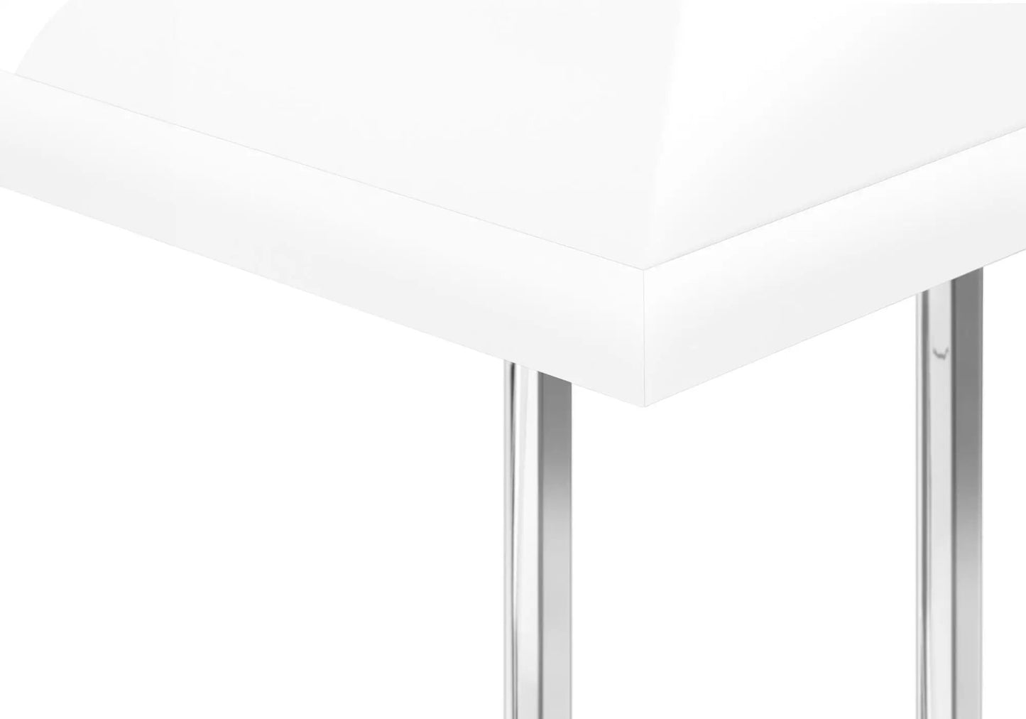 C Shaped Accent Table for Sofas and Beds Modern
