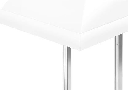 C Shaped Accent Table for Sofas and Beds Modern
