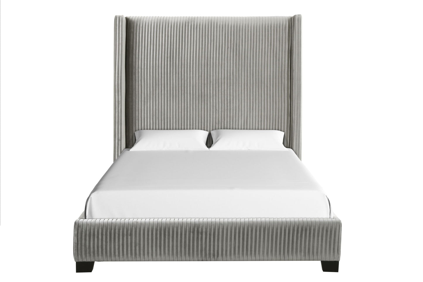 Modern Upholstered Bed And Space Saving Design