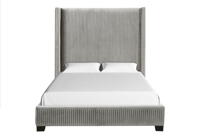 Modern Upholstered Bed And Space Saving Design